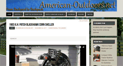 Desktop Screenshot of american-outdoors.net